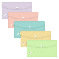 Teczka kopertowa na zatrzask Oxford Urban D-L, mix kolorów pastelowych