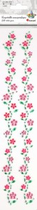 Kryształki Titanum Craft-Fun Series samoprzylepne Kwiatki na pasku, 2 sztuki