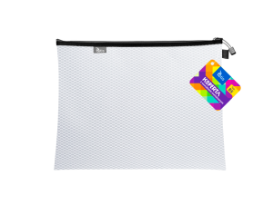 Teczka kopertowa na suwak Tetis B-5, biała