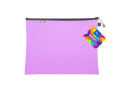 Teczka kopertowa na suwak Tetis B-5, fioletowa