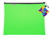 Teczka kopertowa na suwak Tetis B-4, jasnozielona