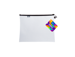 Teczka kopertowa na suwak Tetis A-5, biała