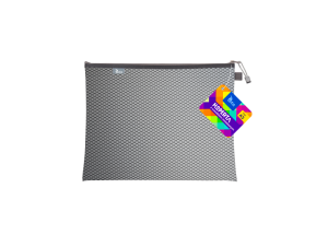 Teczka kopertowa na suwak Tetis A-5, czarna