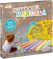 Kreda chodnikowa Moxy Mandala, 6 kolorów + szablon