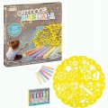 Kreda chodnikowa Moxy Mandala, 6 kolorów + szablon