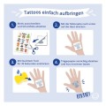 Tatuaże dla dzieci Avery Zweckform, Smoki