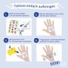 Tatuaże dla dzieci Z-Design Avery Zweckform, Pająki