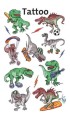 Tatuaże dla dzieci Avery Zweckform, Dinozaury
