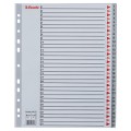 Przekładki plastikowe Esselte Maxi A-4, 1-31 przekładek