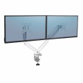 Ramię na 2 monitory Fellowes Platinum, białe