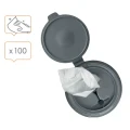 Chusteczki Nobo, do tablic suchościeralnych, 100sztuk