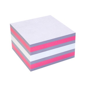 Notes samoprzylepny Tierra 75x75mm, neon lawenda, 450 kartek