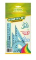 Komplet geometryczny Cricco, 16 cm, 4 elementy