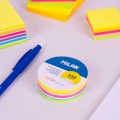 Notes samoprzylepny okrągły Milan Ø 67mm, fluo, 250 kartek
