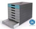 Szafka na dokumenty Durable Idealbox Pro, 7 szuflad, antracyt