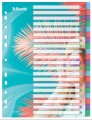 Przekładki plastikowe  Esselte A-4 Colour'Breeze, 20 przekładek