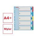 Przekładki kartonowe Esselte Maxi A-4, 1-5 przekładek