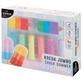 Kreda chodnikowa Kidea Jumbo Lody Summer, 8 sztuk