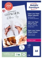 Papier fotograficzny Avery Zweckform A-4, 200g, 100 arkuszy, błyszczący
