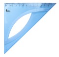 Ekierka Tetis 13 cm równoramienna, niebieska