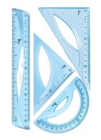 Komplet geometryczny Tetis, 4 elementy