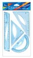 Komplet geometryczny Tetis, 4 elementy