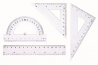 Komplet geometryczny Tetis 15 cm, 4 elementy
