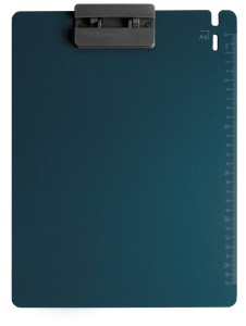 Podkładka z klipem Tetis A-4, granatowa