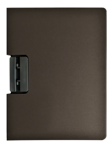 Podkładka z klipem Tetis A-4 zamykana, ciemnoszara