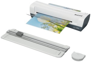 Laminator Leitz iLAM Home A4 z zestawem akcesoriów, 4 w 1