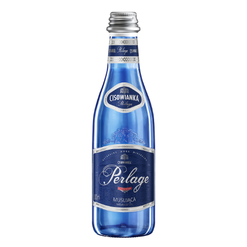 Cisowianka Perlage – Woda Mineralna Musująca 0,3l (szkło)