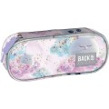 BackUP – piórnik jednokomorowy Dreamy z kotkami i organizerem