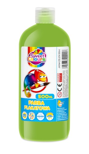 Otocki Farba Plakatowa Jasnozielona 500 ml – Świeży kolor