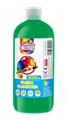 Otocki Farba Plakatowa Zielona Trawiasta 500 ml – Naturalny zielony