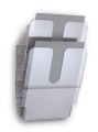 Durable Flexiplus 2 — przezroczyste A4 pionowe pojemniki na dokumenty