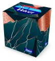 Chusteczki kosmetyczne VELVET Cube Style 3-warstwowe 56 listków białe