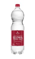 Woda mineralna mocny gaz 1,5l Selenka 