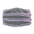 Piórnik BackUP Twinkle potrójny G32 – pastelowy gradient z brokatowymi serduszkami