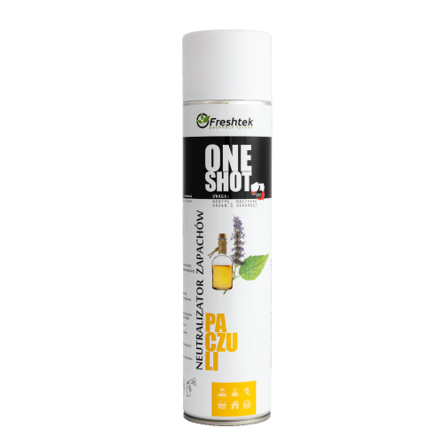 Freshtek ONE SHOT Paczuli – Odświeżacz i neutralizator zapachów 600 ml