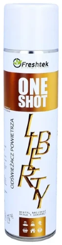 Freshtek ONE SHOT Liberty – Perfumowany odświeżacz powietrza 600 ml