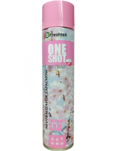 Freshtek ONE SHOT Kwitnący Sad – Odświeżacz powietrza 600 ml