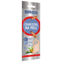BROS Zawieszka na mole odzieżowe – skuteczna ochrona ubrań do 3 miesięcy