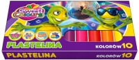 Plastelina Koma-Plast 10 kolorów, Sweet Colours