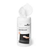 Durable SCREENCLEAN® BOX 100 – nawilżane ściereczki do ekranów i powierzchni szklanych