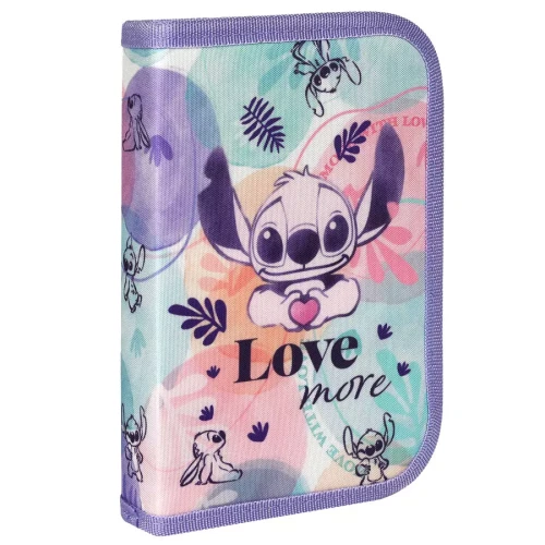 Piórnik usztywniany COOLPACK Clipper Stitch Pastel – 2 klapki, bez wyposażenia