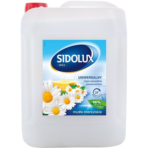 Sidolux Uniwersalny Mydło Marsylskie – płyn do mycia podłóg i powierzchni | Soda Power