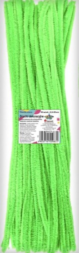 Druciki kreatywne Craft-Fun Titanum 0,6x30 cm jasny zielony 50 sztuk