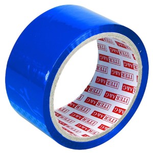 Taśma pakowa niebieska 48mm x 50m Iter A&G – wytrzymała, do pudeł kartonowych
