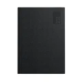 Kalendarz książkowy A-5 dzienny Basic, czarny