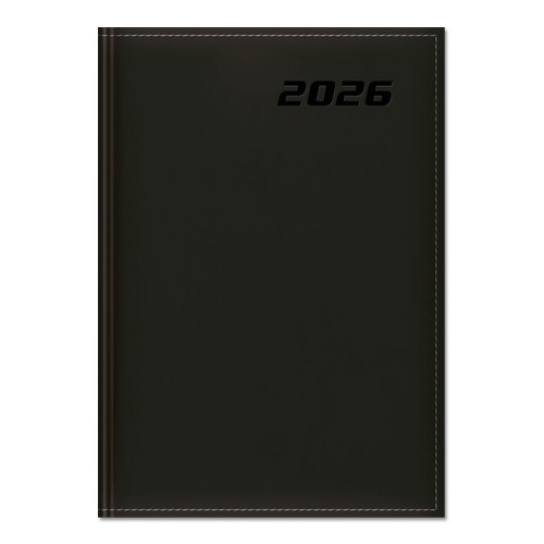 Kalendarz  książkowy A-5 dzienny  Sapt SK2-2, czarny